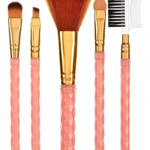 AY Professional Make Up Brush Set - Pack of 5, Color May Vary