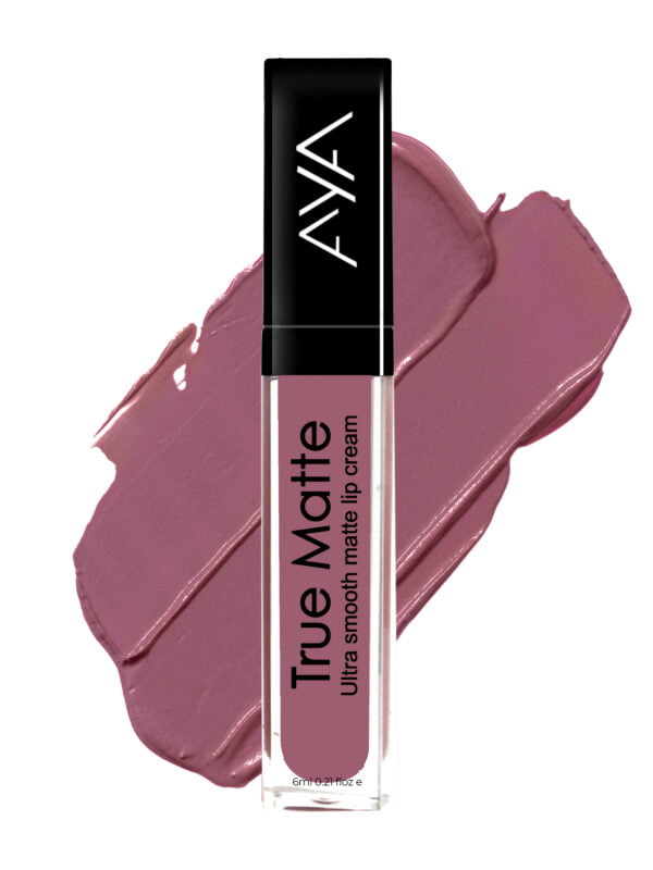 AYA True Matte Liquid Lipstick, Ultra Smooth Matte Lip Cream (Set of 6) - Image 2