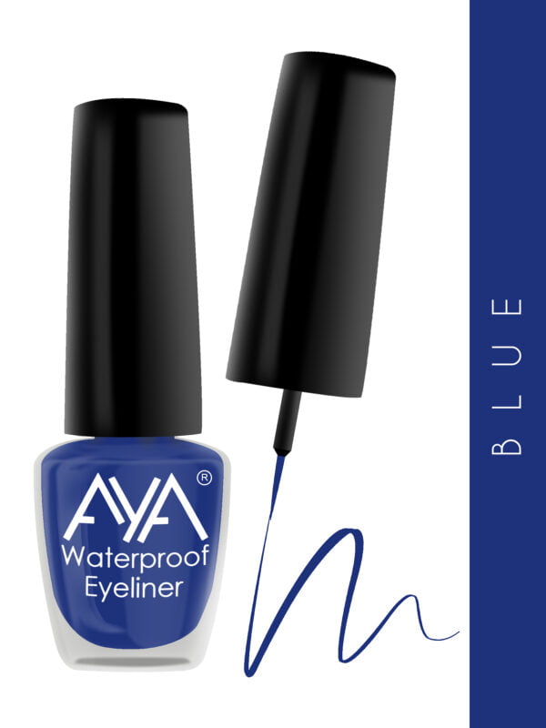 AYA 24 Hrs Long Lasting & Waterproof Eyeliner, Set of 2 Metallic Green and Metallic Blue - Image 2