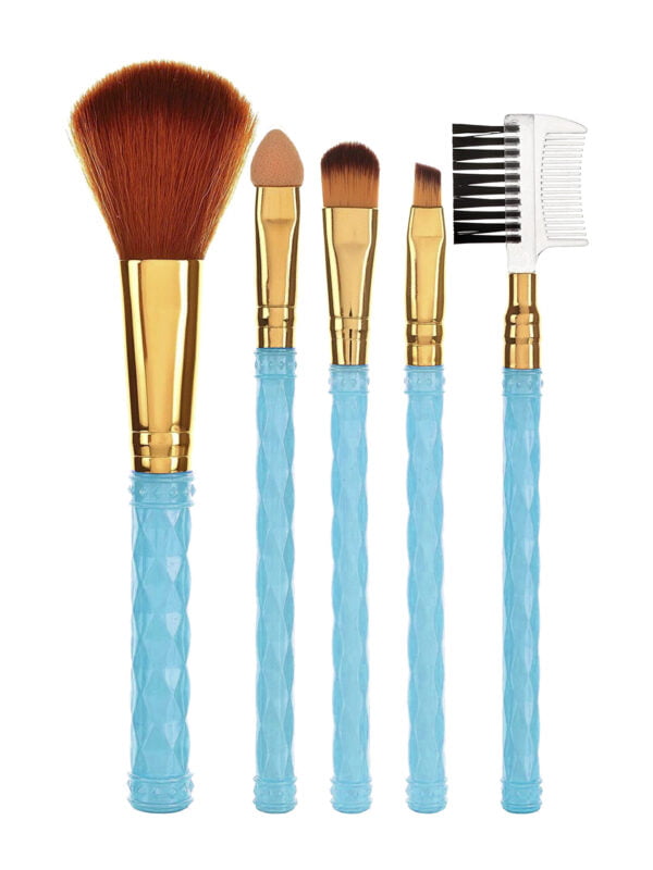 AY Professional Make Up Brush Set - Pack of 5, Color May Vary - Image 2