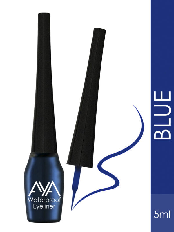 AYA Waterproof Eyeliner, Set of 2 (Blue and White) - Image 2