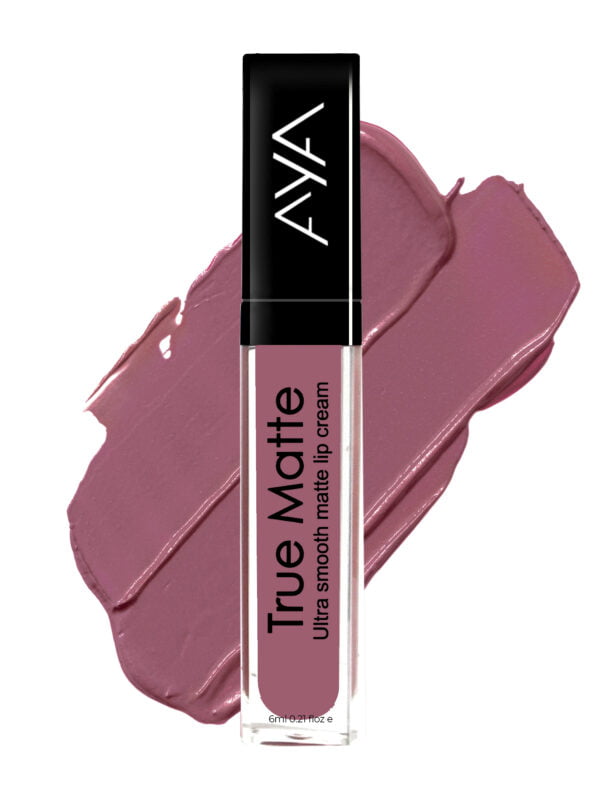 AYA True Matte Liquid Lipstick, Combo Pack of 2, Pink Nude and Brown Nude - Image 3