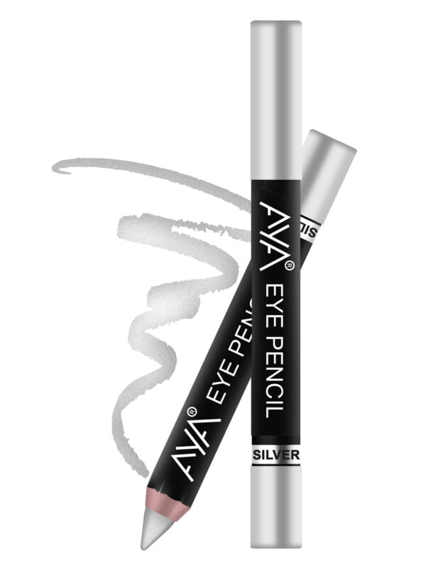 AYA Eye Pencil For Kajal / Eyeliner-Silver - Image 3