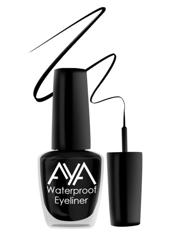 AYA 24 Hrs Long Lasting & Waterproof Eyeliner, Black (5 ml) - Image 3