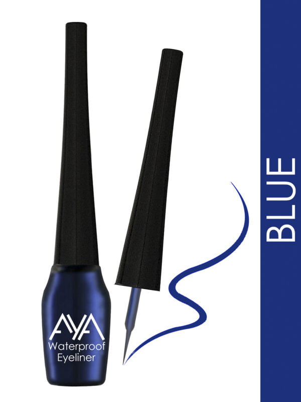 AYA Waterproof Eyeliner, Set of 4 (Black, Brown, Blue, Green) - Image 3