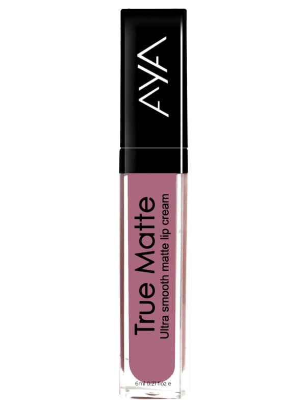 AYA True Matte Liquid Lipstick, Ultra Smooth Matte Lip Cream, 01 Pink, 6ml - Image 3