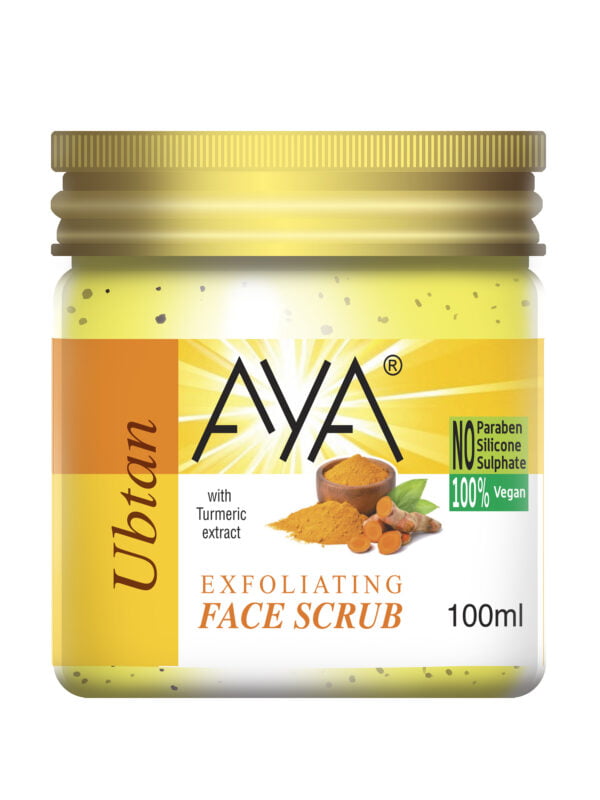 AYA Ubtan Exfoliating Face Scrub, 100 ml | No Paraben, No Silicone, No Sulphate | - Image 5