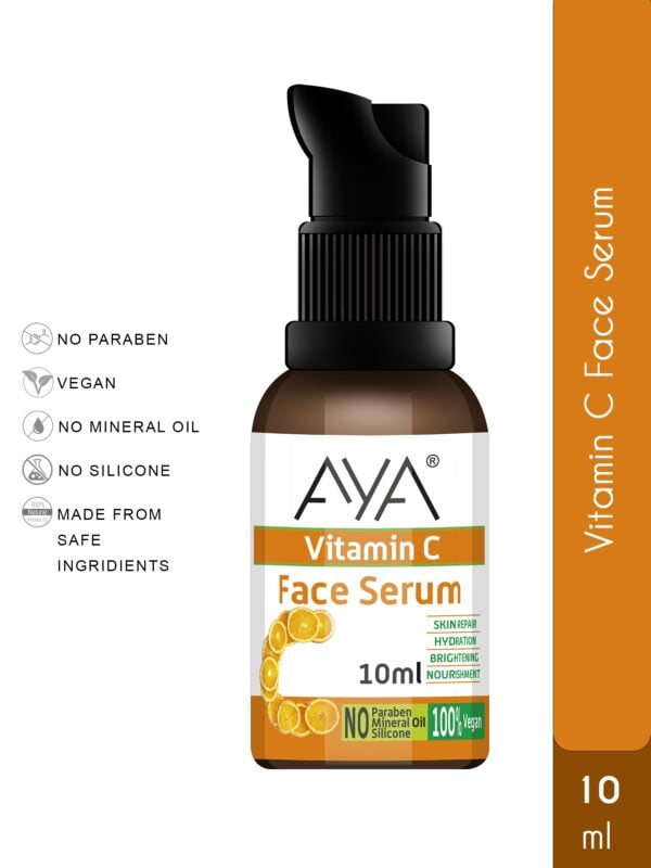 AYA Vitamin C Face Serum (10 ml) | Skin Hydration, Anti-Ageing, Moisturizing and Brightening | No Paraben, No Silicone, No Mineral Oil | - Image 5