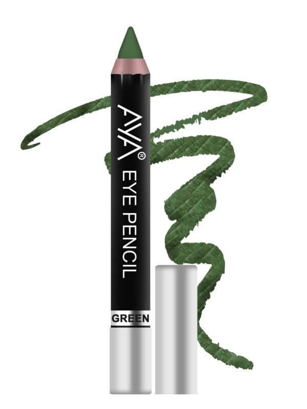 AYA Eye Pencil For Kajal / Eyeliner (Set of 4) - Black, Brown, Green, Blue - Image 5