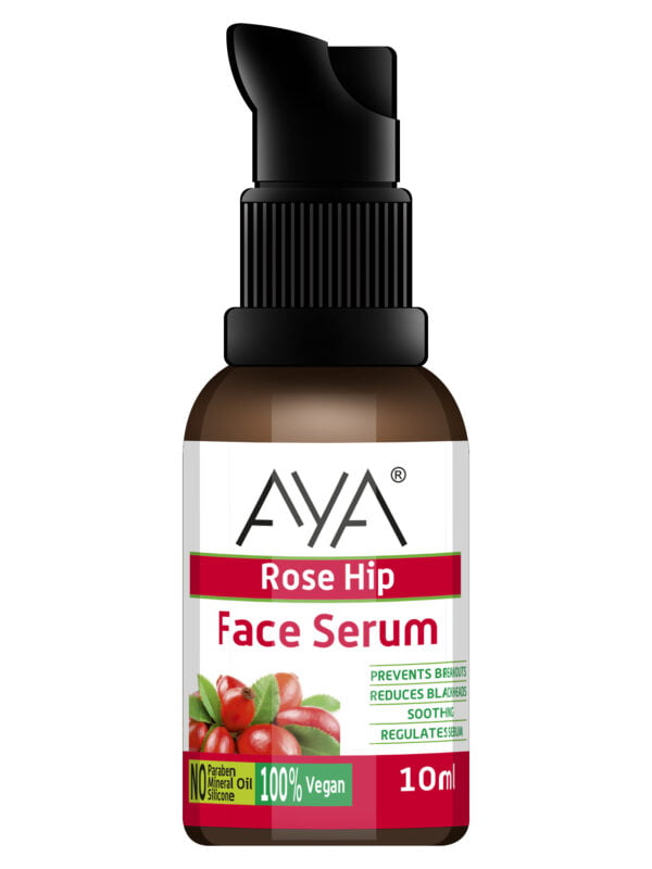 AYA Rosehip Face Serum (10 ml) | Skin Repair, Hydration, Brightening and Nourishment | No Paraben, No Silicone, No Mineral Oil. - Image 6