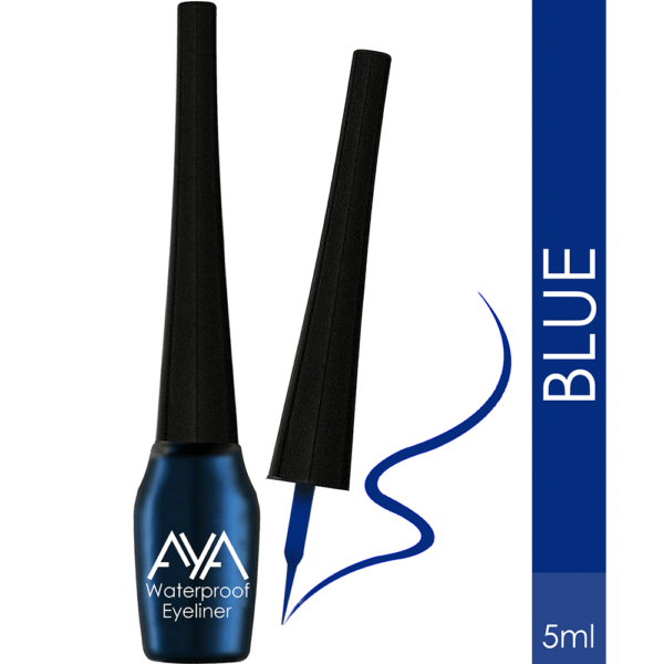 AYA Waterproof Eyeliner, Blue (5 ml)