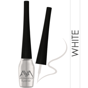 AYA Waterproof Eyeliner, White (5 ml)