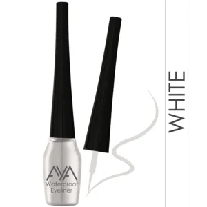 AYA Waterproof Eyeliner, White (5 ml)