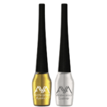 AYA Waterproof Eyeliner, Set of 2 (Golden and White)