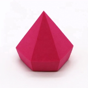 AY Diamond Shape Makeup Sponge Puff (Colour may Vary) - Pack of 1 Piece