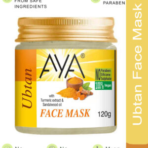 AYA Ubtan Face Mask, 120 g | No Paraben, No Silicone, No Sulphate |