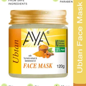 AYA Ubtan Face Mask, 120 g | No Paraben, No Silicone, No Sulphate |