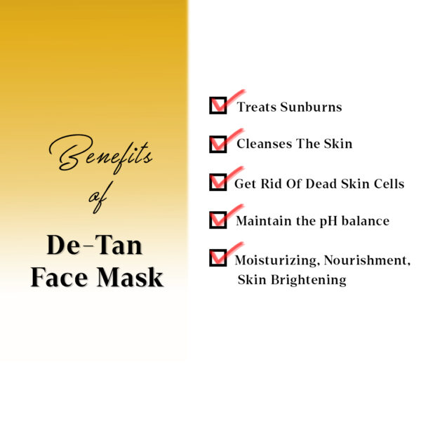 AYA Detan Face Mask, 120 g | No Paraben, No Silicone, No Sulphate | - Image 4