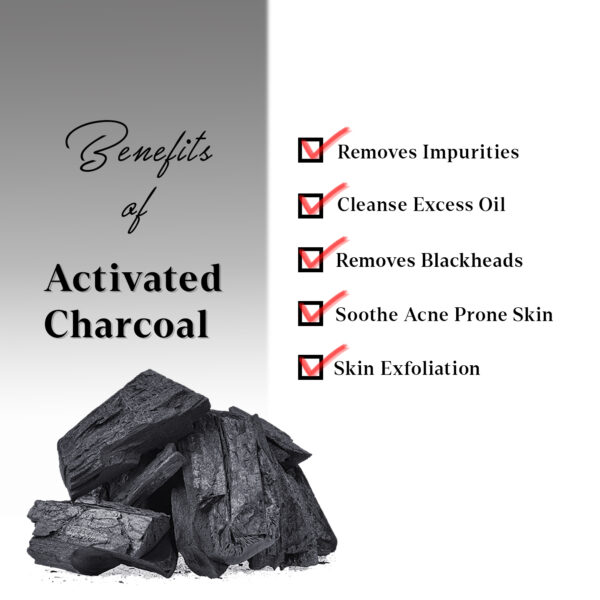 AYA Activated Charcoal Face Mask, 120 g | No Paraben, No Silicone, No Sulphate | - Image 4