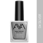 AYA Nail Polish 04 Silver (10 ml)